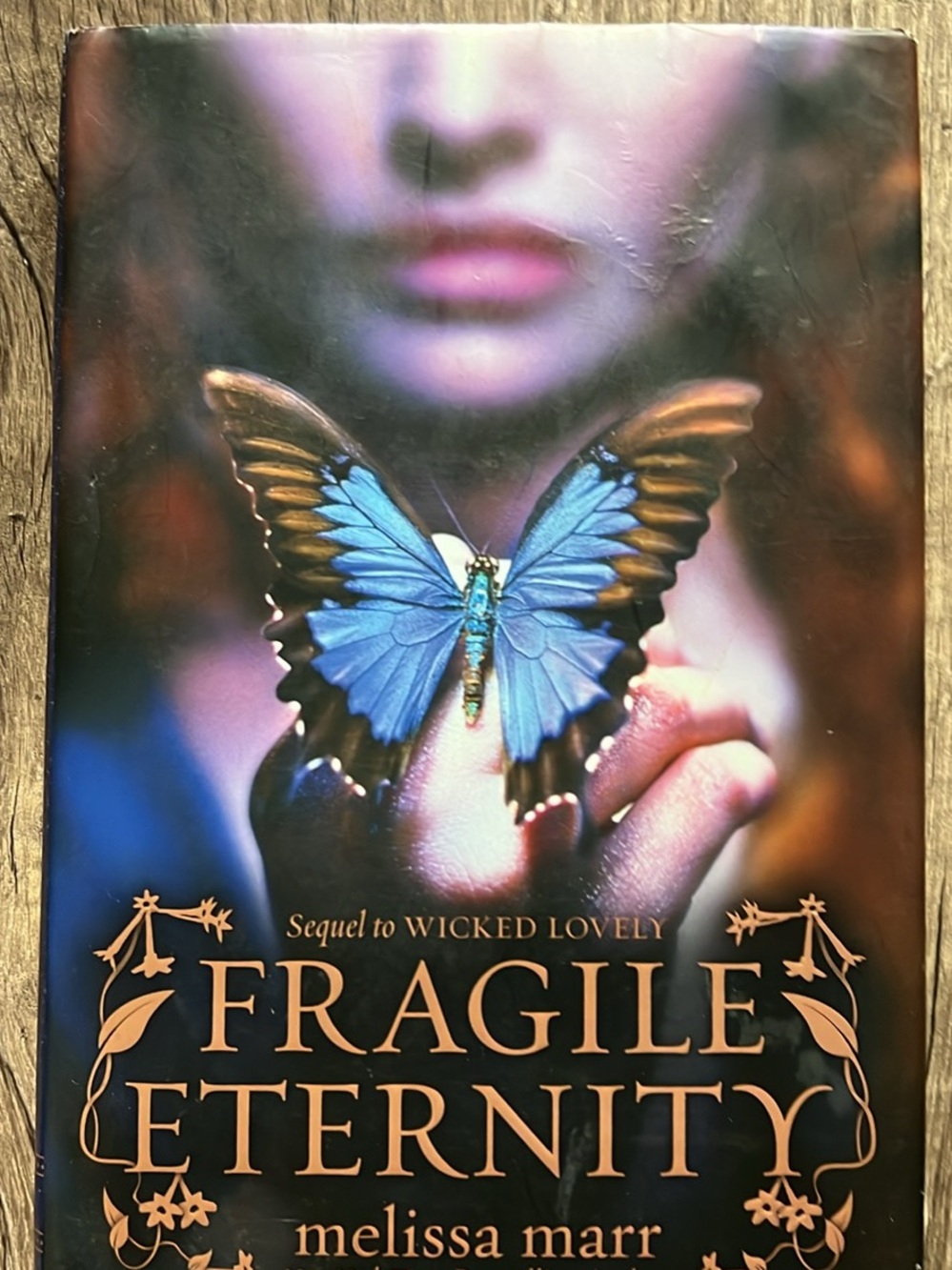 First Edition Melissa Marr Fragile Eternity Hardcover Book